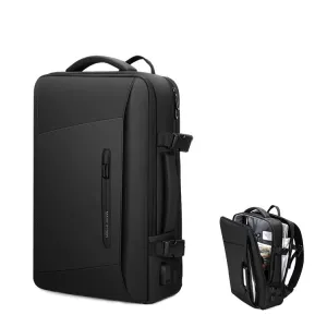 17.3 Inch Men Large Capacity Oxford Cloth Computer Backpack - Ordinary Style
