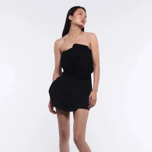Amelia 3D Flower Applique Dress