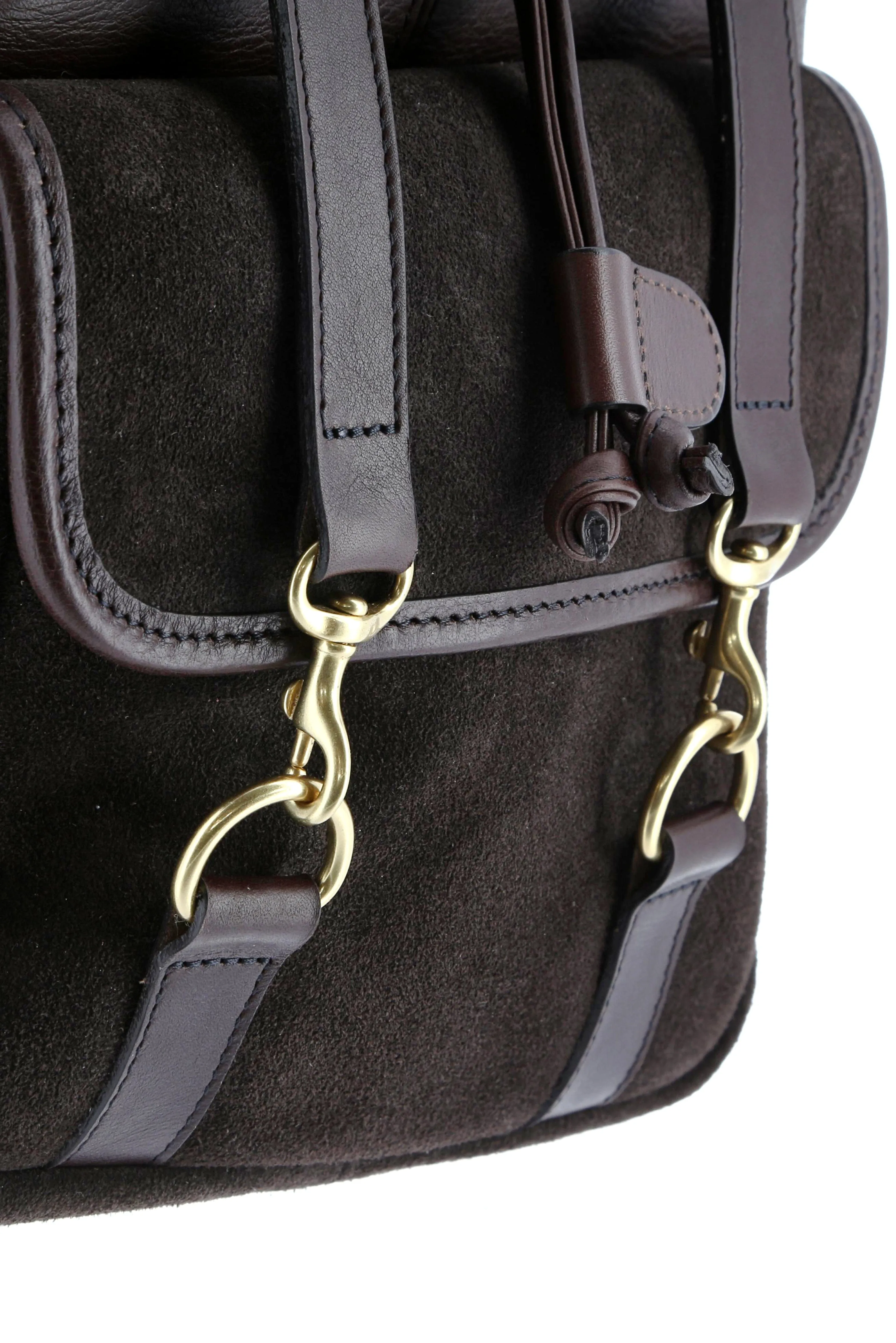 AOS x Frank Clegg Suede Backpack