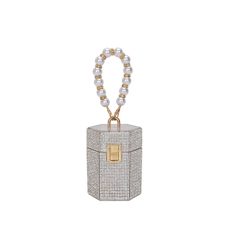 BerriesJam - 2024 Rhinestone Chain Mini Portable Bag