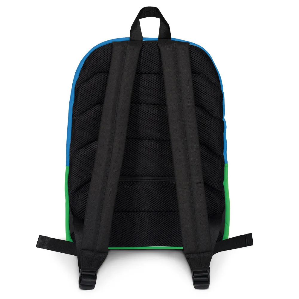 Bright Rainbow All Over Print Backpack