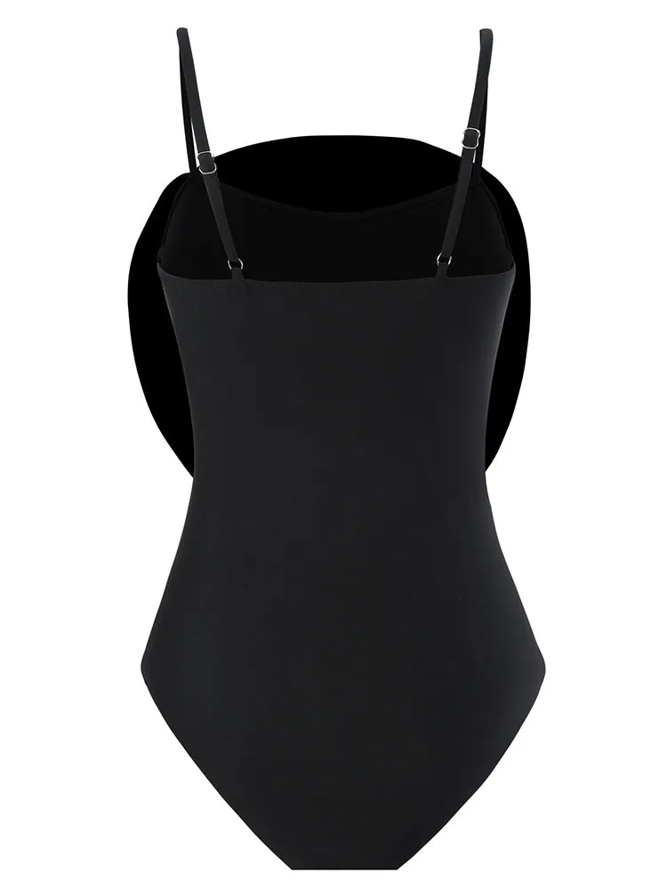 Camella 3D Flower Applique Bodysuit