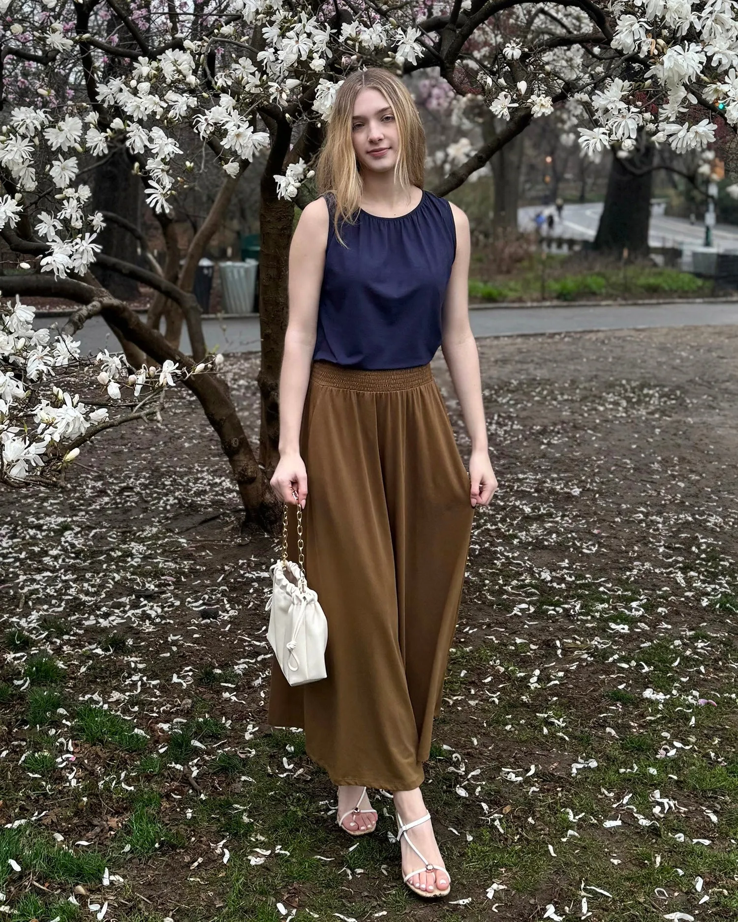 CAMELLIA skirt in Kona Brown