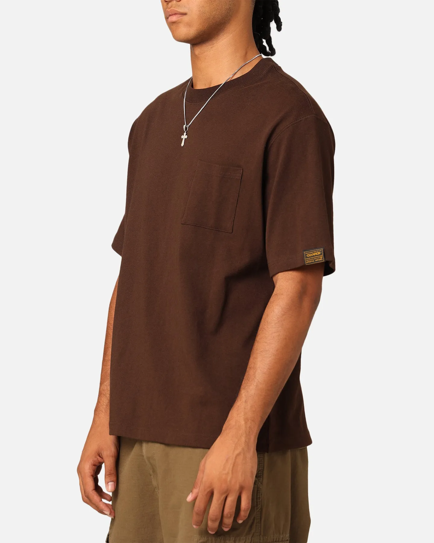 Champion Jersey Element T-Shirt Brown