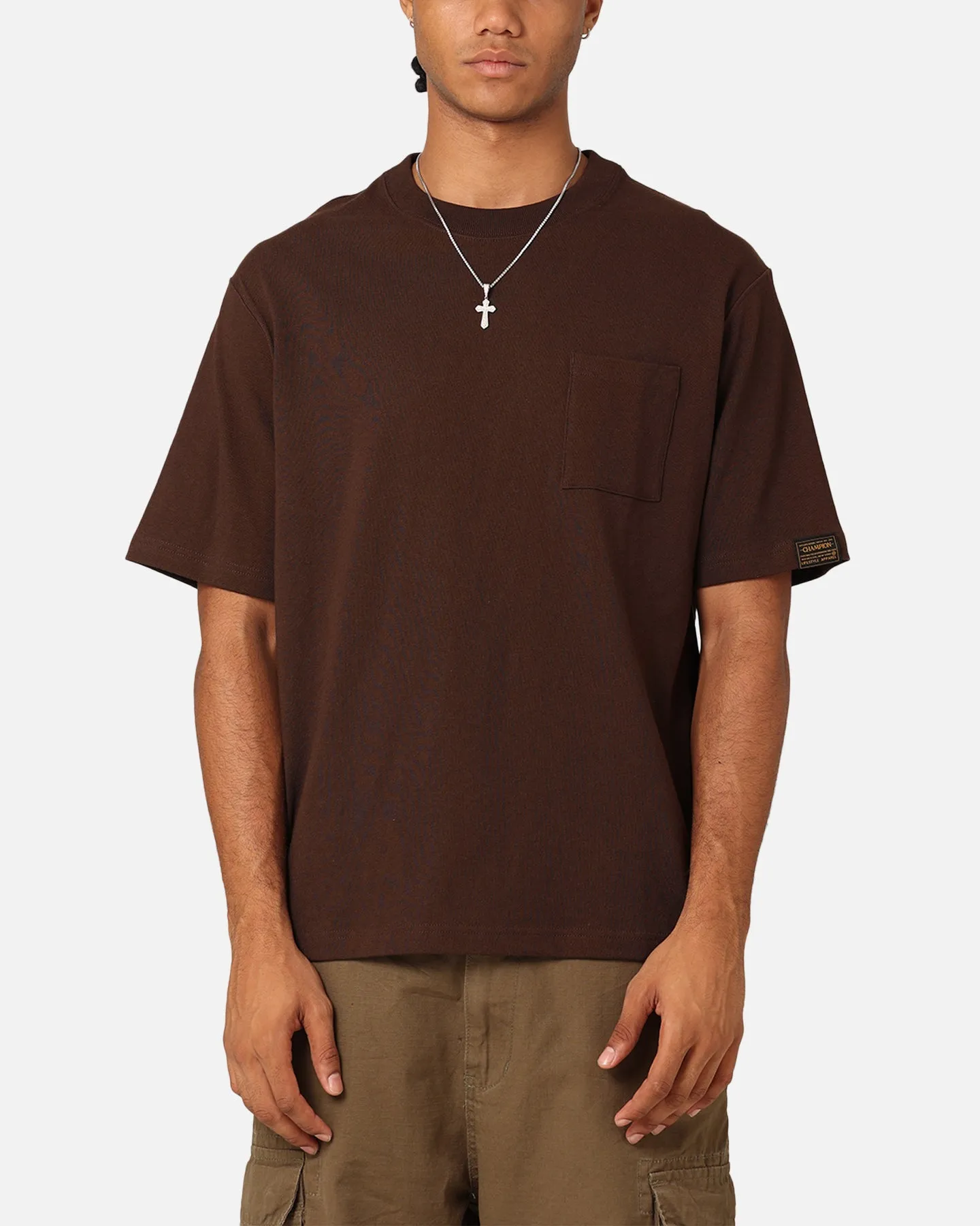 Champion Jersey Element T-Shirt Brown