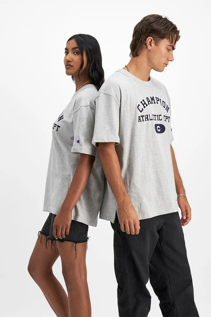 CHAMPION RB ARCHIVE HERITAGE UNISEX TEE - GREY