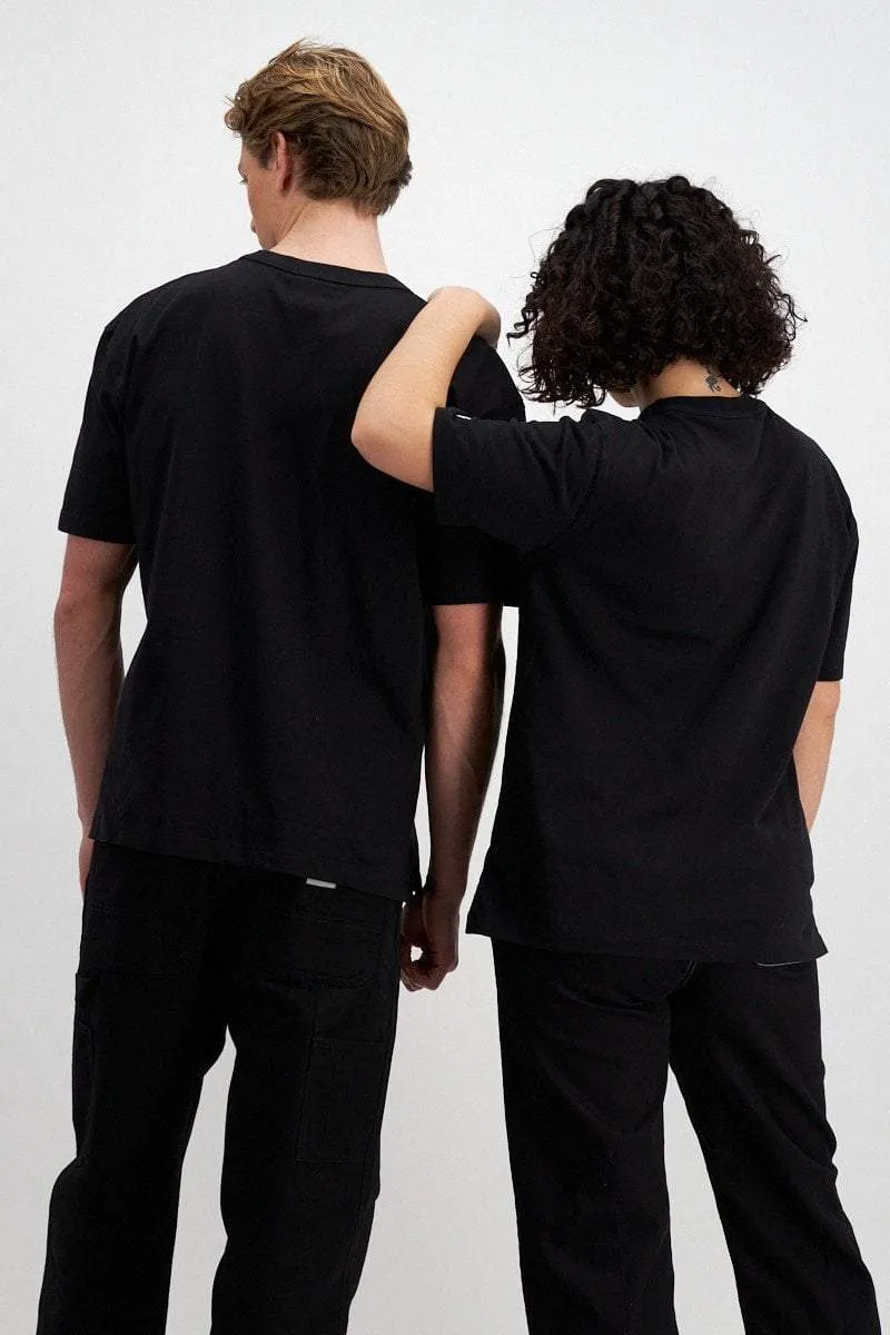 CHAMPION RB ARCHIVE TEE - BLACK