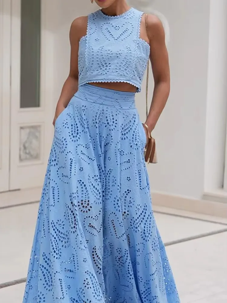 Cinderella Eyelet Summer Coordinated Set