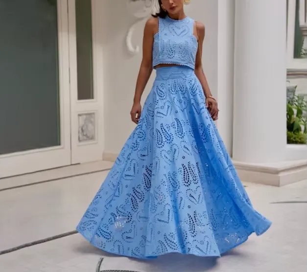 Cinderella Eyelet Summer Coordinated Set