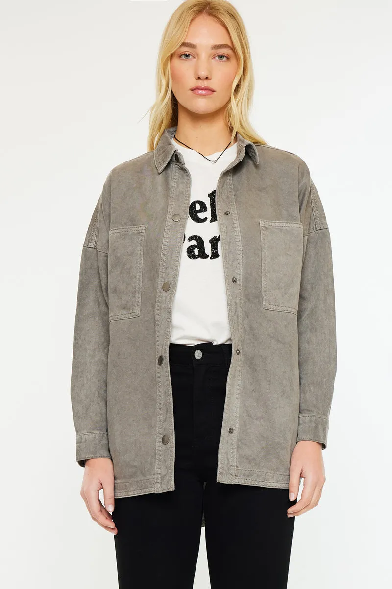 Claire Oversized Shirt Jacket