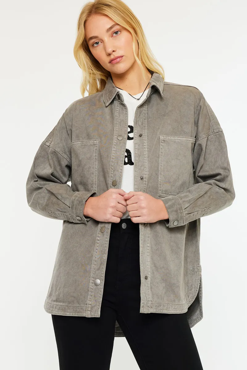 Claire Oversized Shirt Jacket