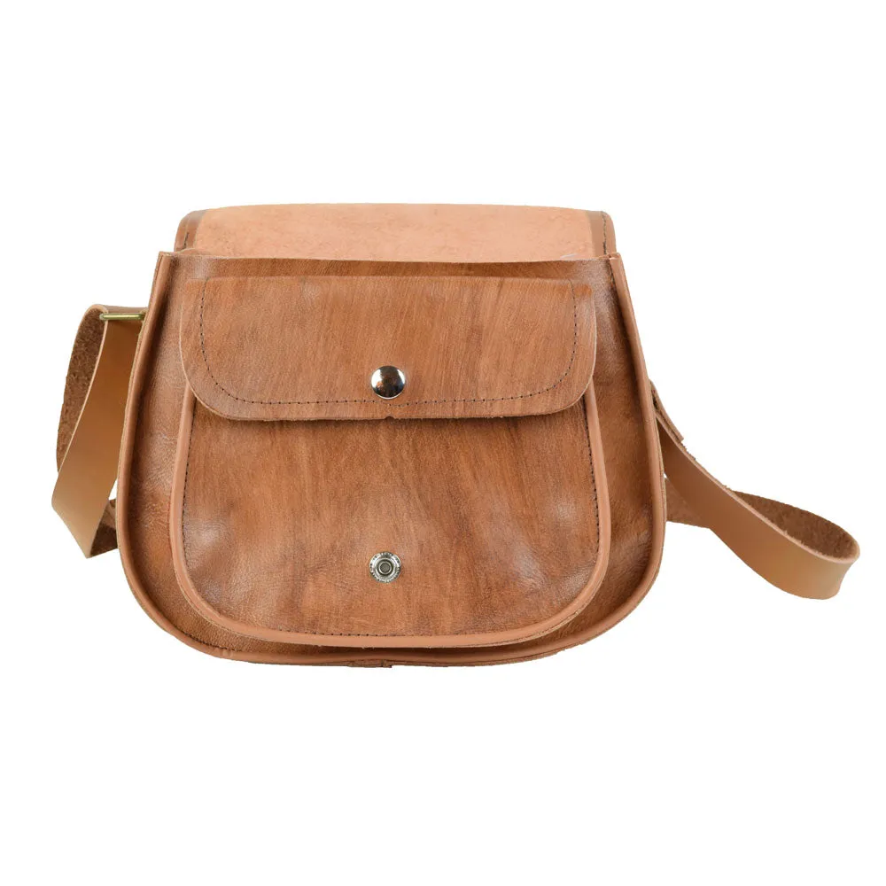 Cross Body Purse - Metro Leather Bag | Brown