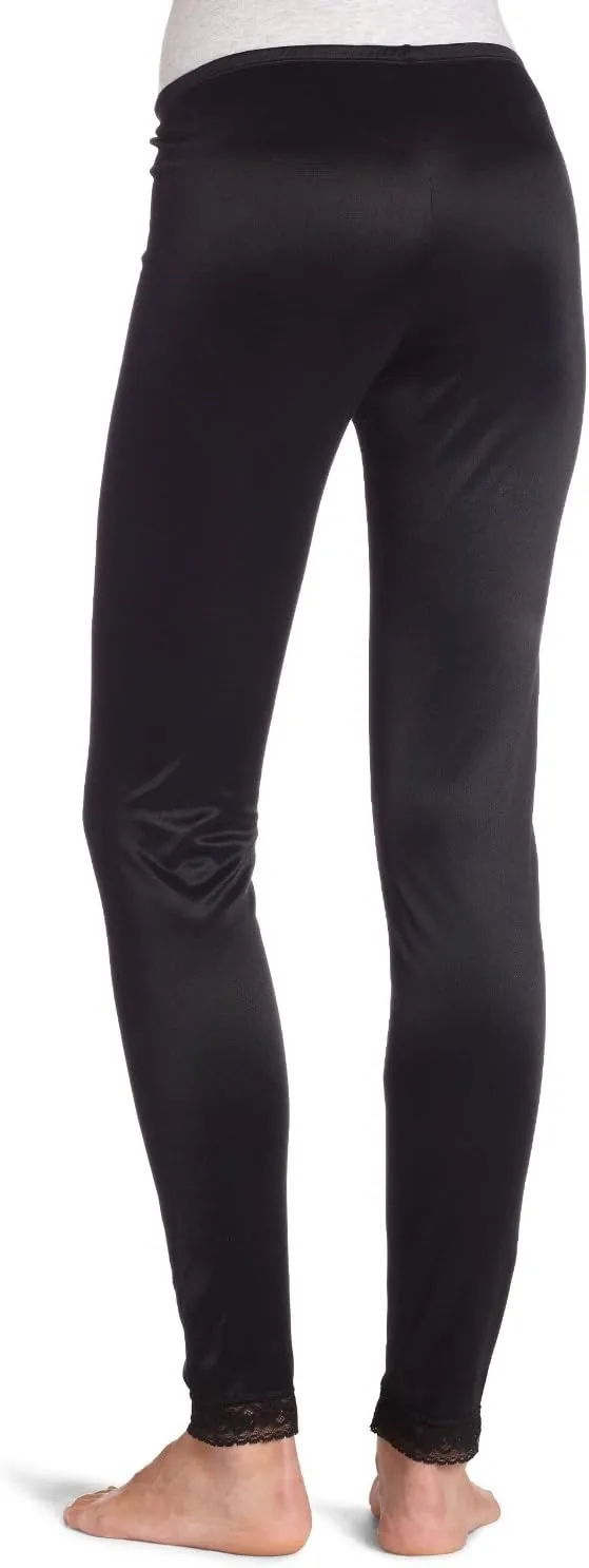 Cuddl Duds Women's Softwear Lace Edge Long Pant