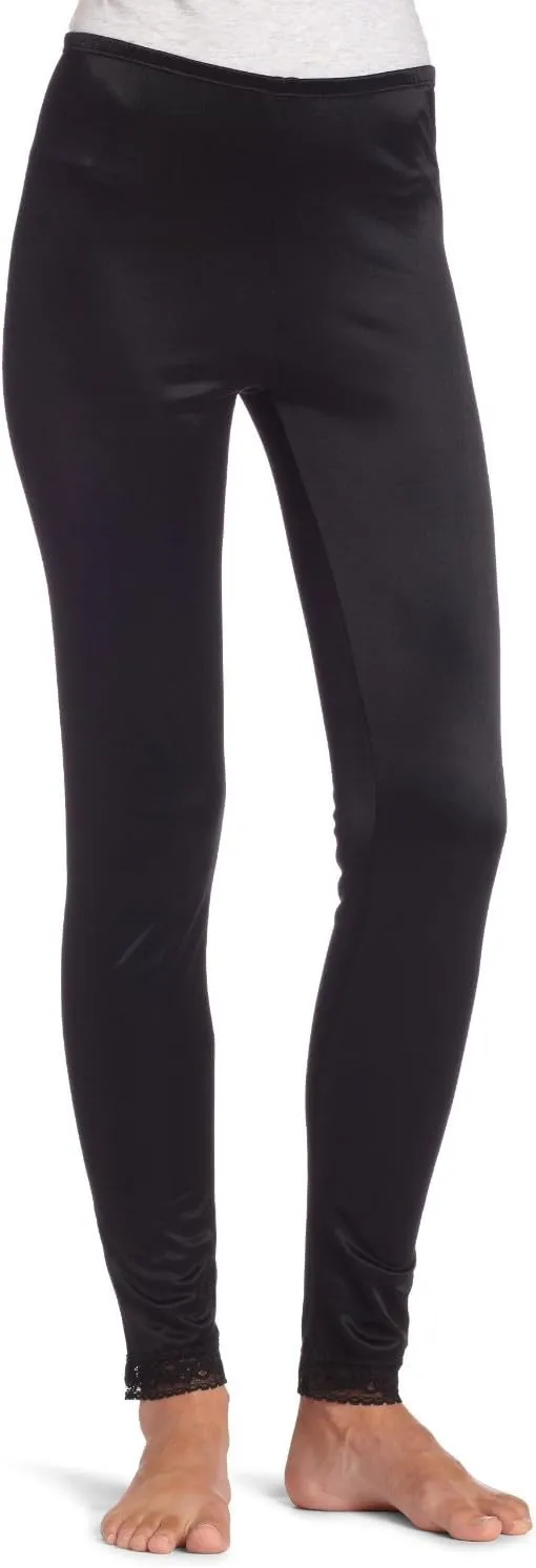 Cuddl Duds Women's Softwear Lace Edge Long Pant