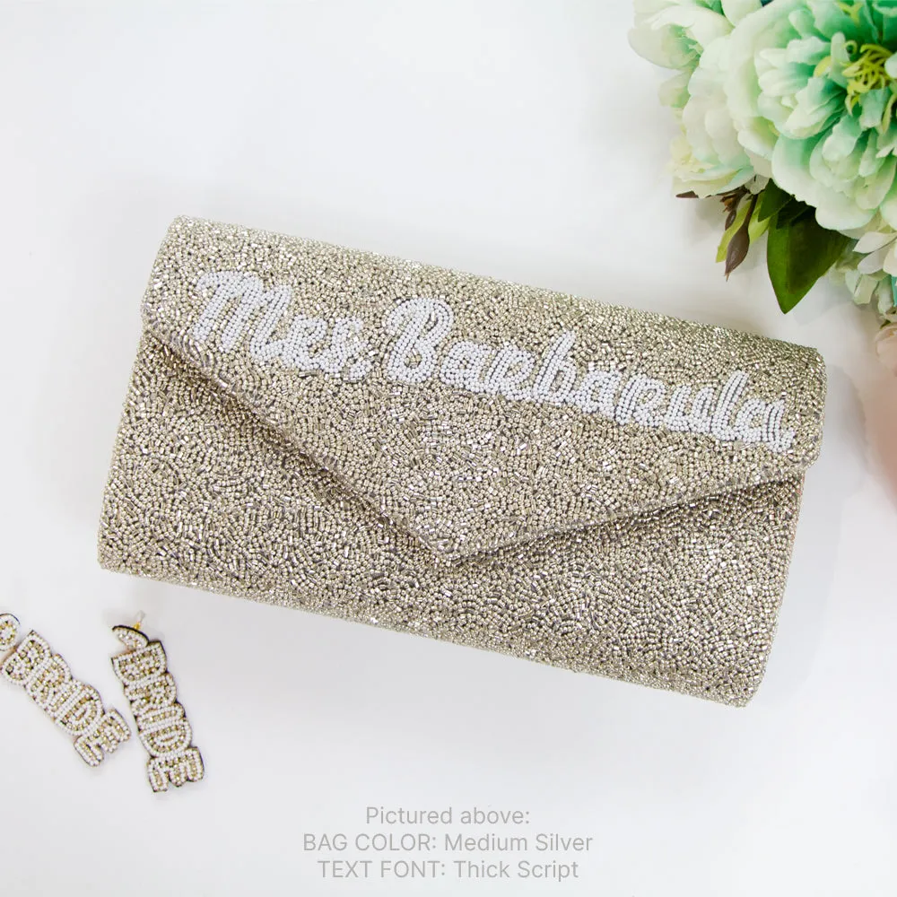 Custom Wedding Envelope Clutch Purse (ENV)