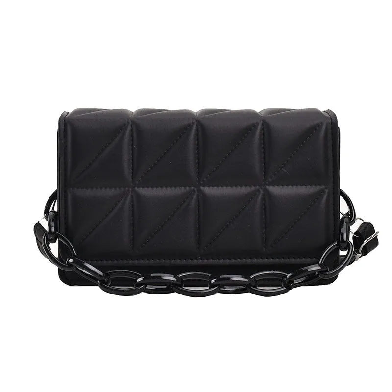 Elegant Quilted Chain Crossbody Bags