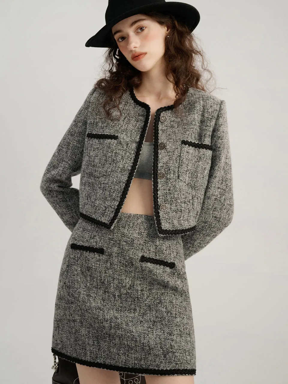 Emily tweed set