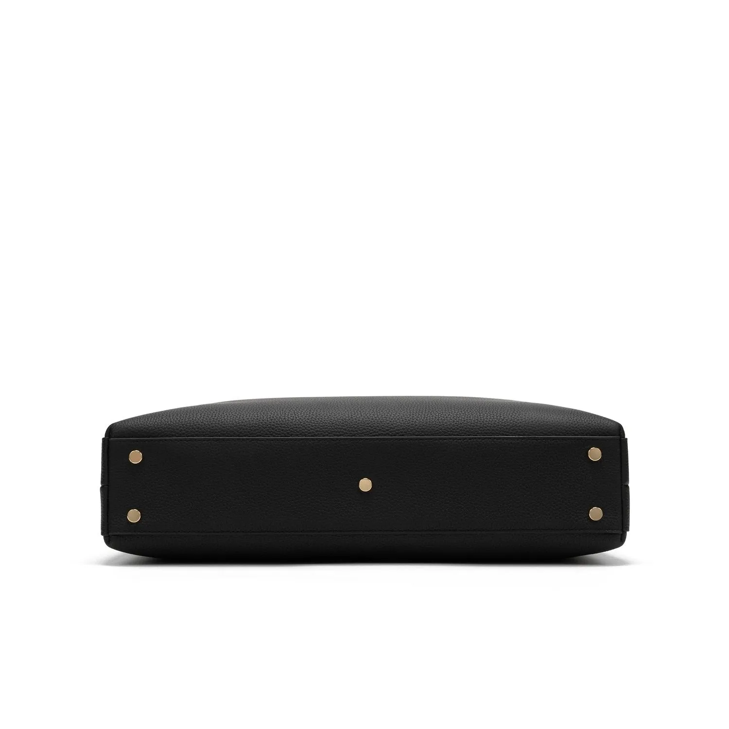 Evelyn Genuine Leather Handbag (Black)