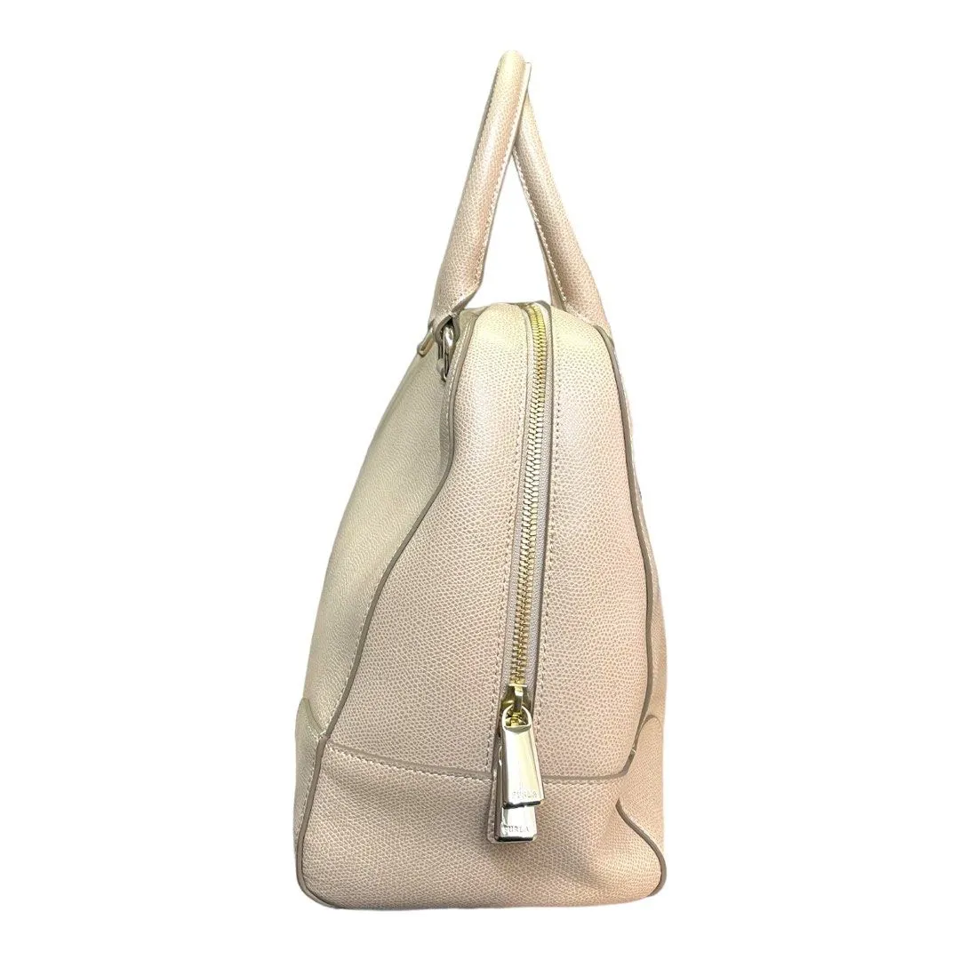 Furla Biege LeatherTessa Satchel