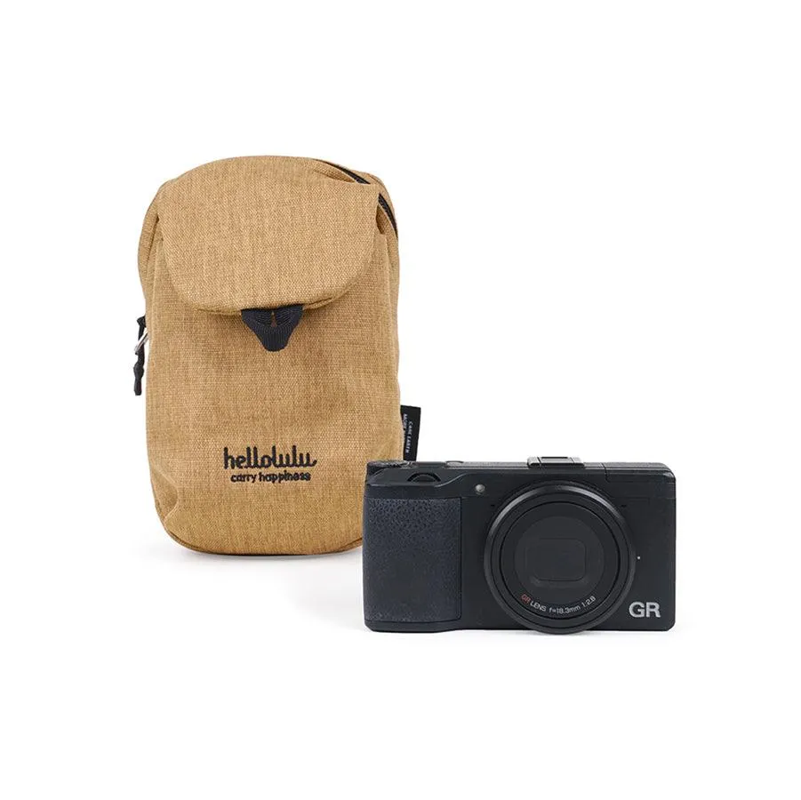 HELLOLULU Dale - Compact CameraBag Brown