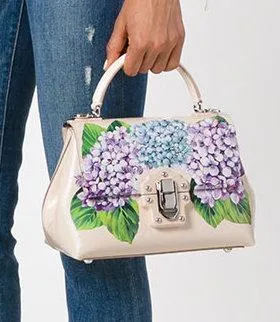 Hydrangea Print Lucia Tote