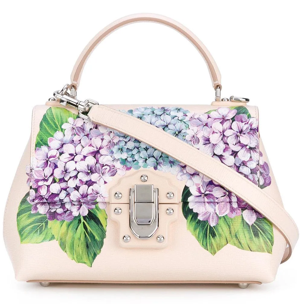 Hydrangea Print Lucia Tote