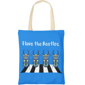 I Love The Beetles Tote Bag