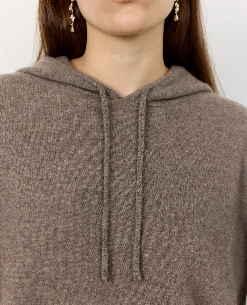 Levete Room Eloise Brown Cashmere Hoodie