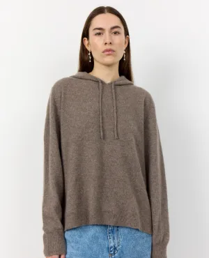 Levete Room Eloise Brown Cashmere Hoodie