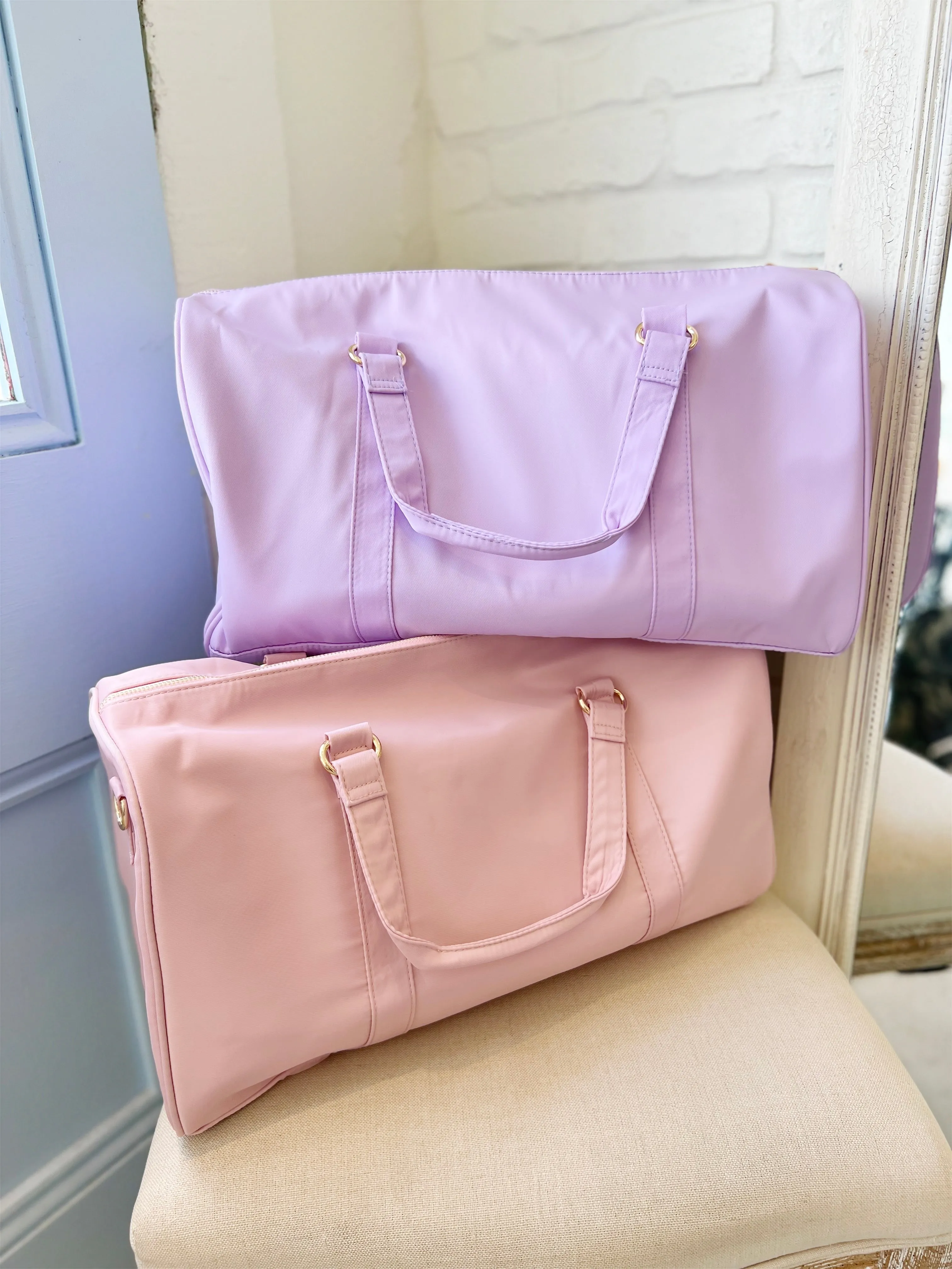 Nylon Weekender Duffle Bag