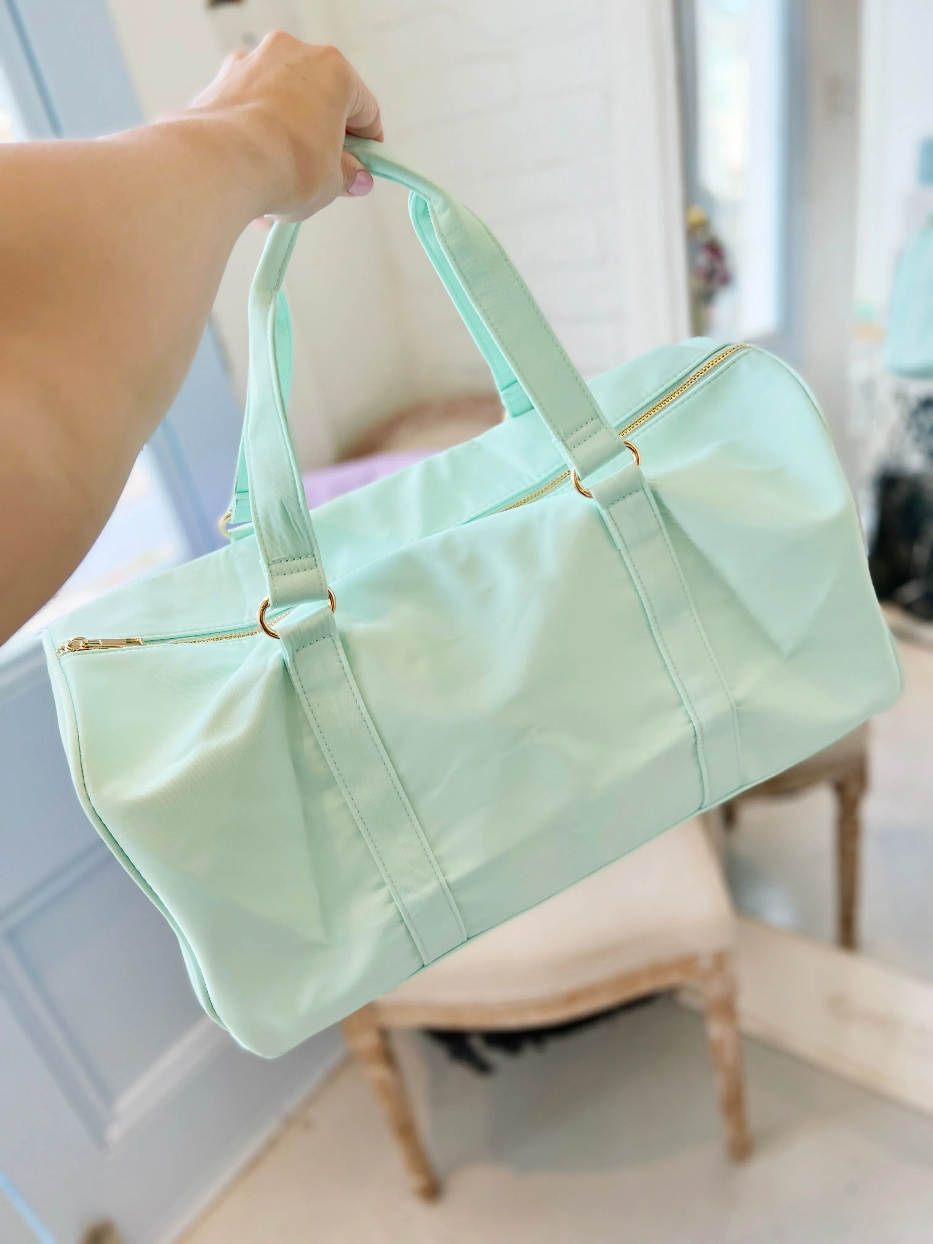 Nylon Weekender Duffle Bag