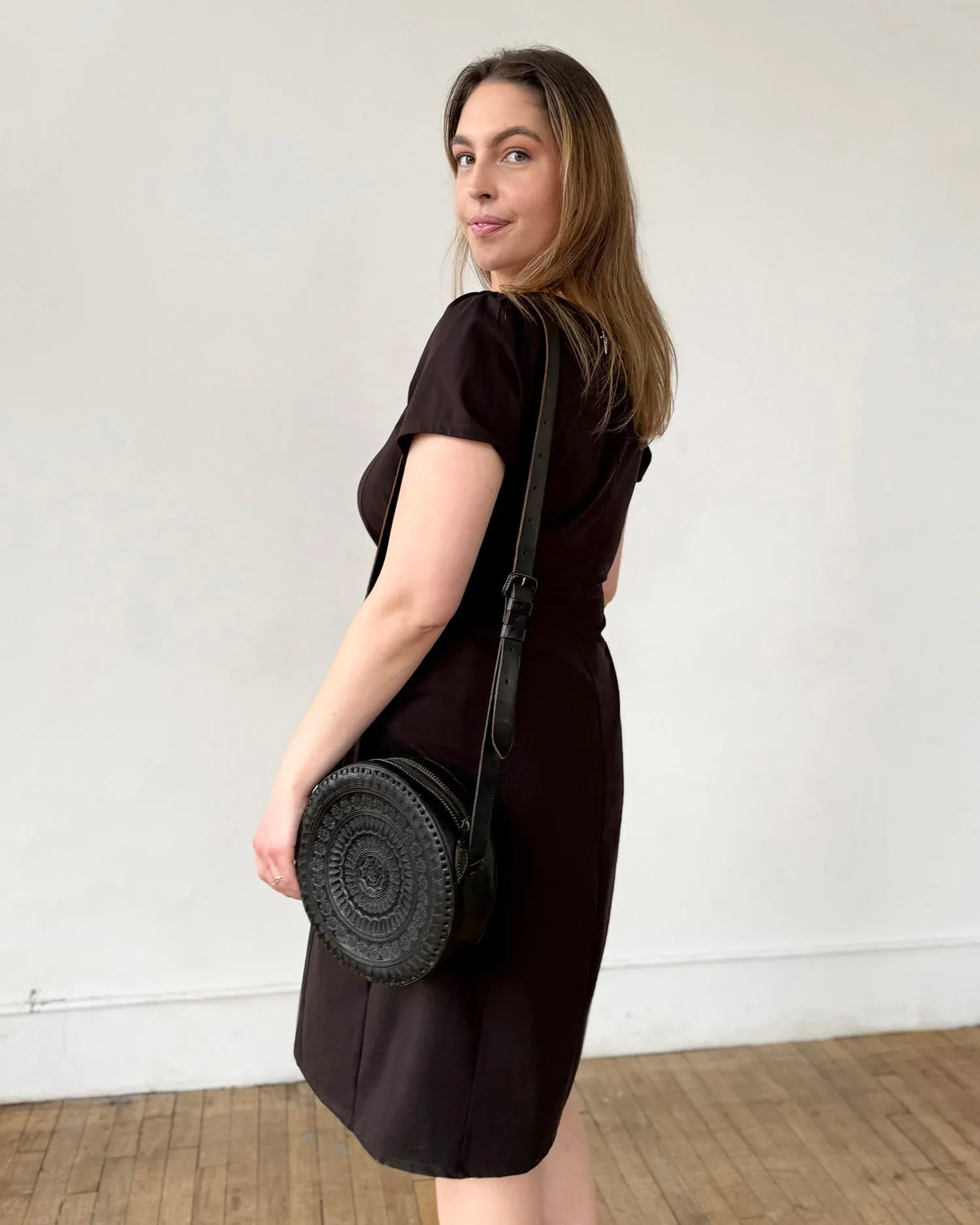 QUINTA dress in Chocolate Torte
