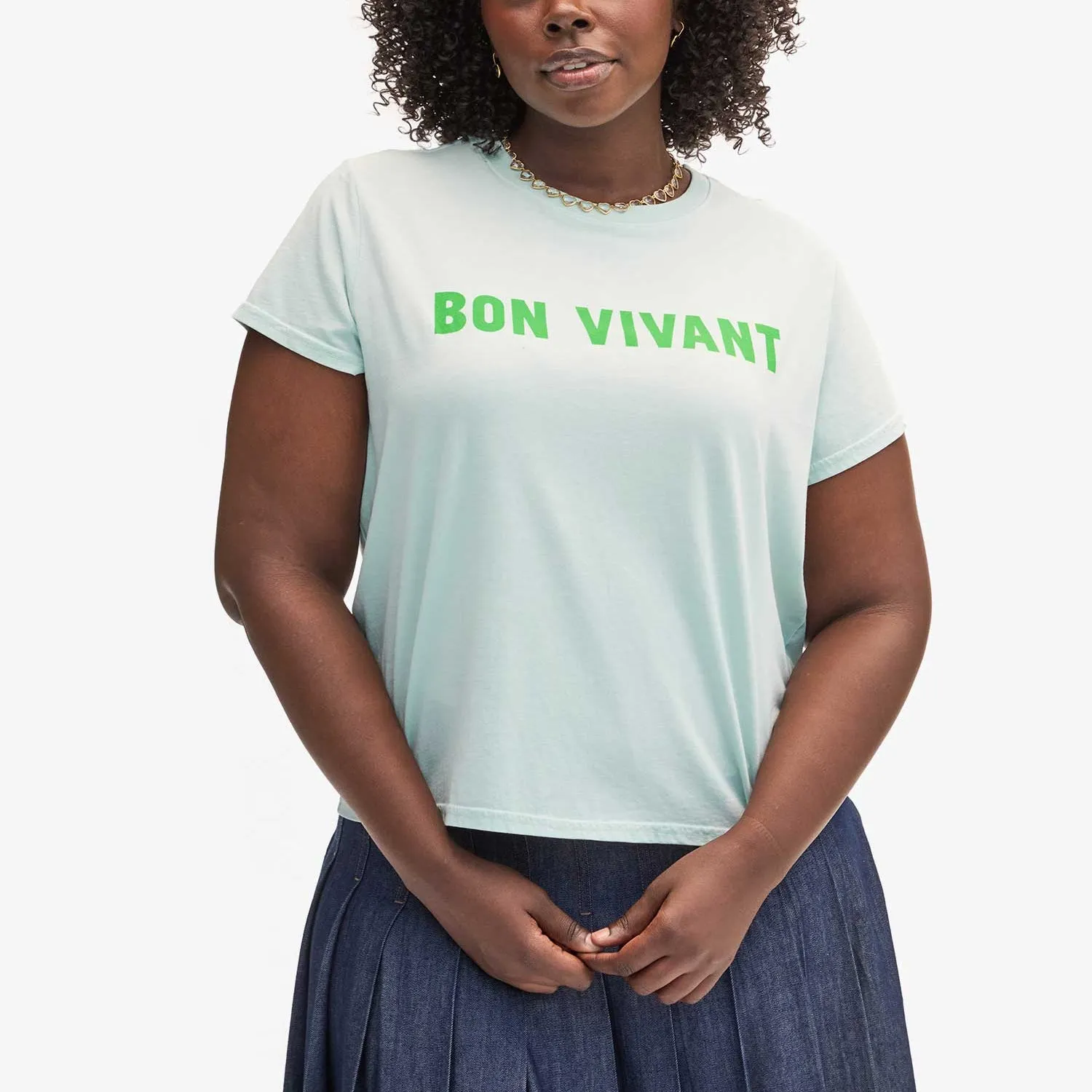 "Bon Vivant" Classic Tee (Sky Blue)