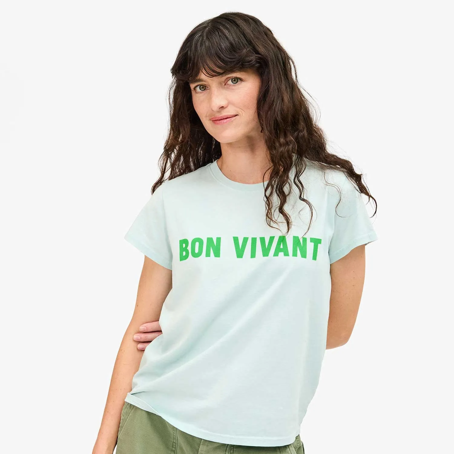 "Bon Vivant" Classic Tee (Sky Blue)