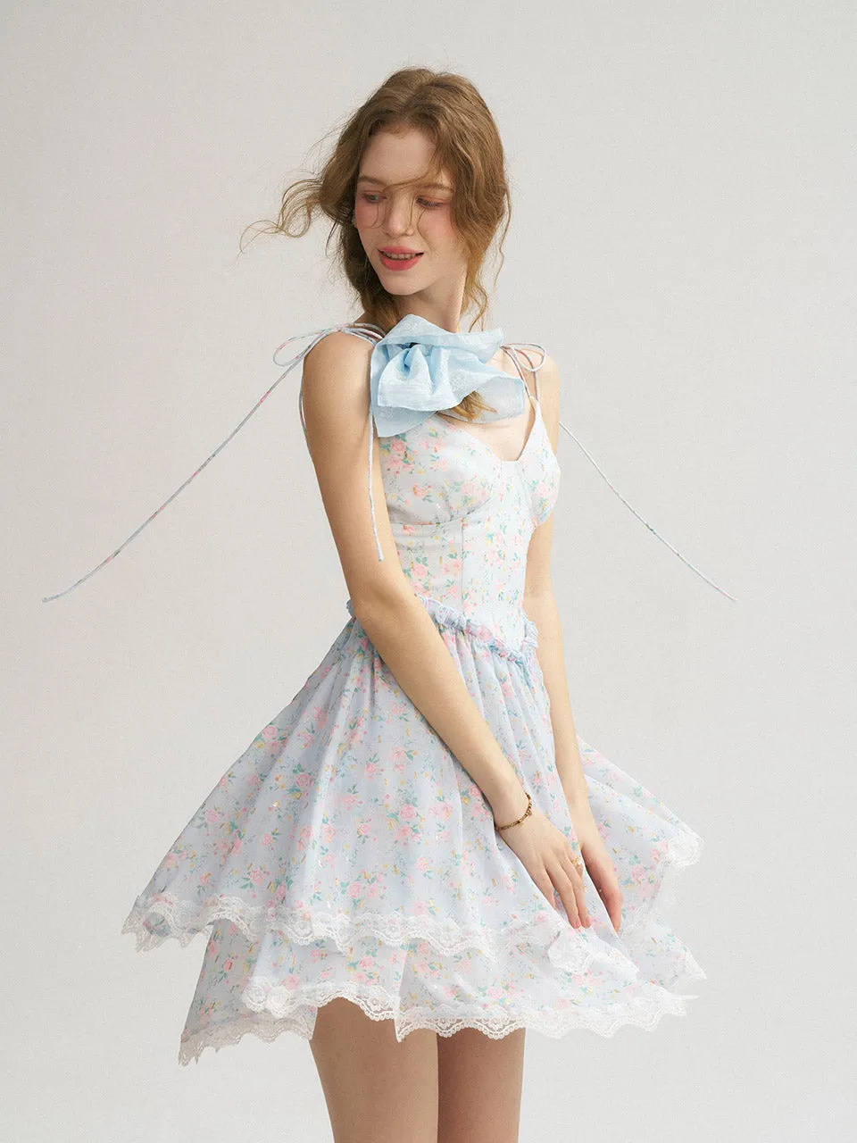 Serenade Lace Mini Dress