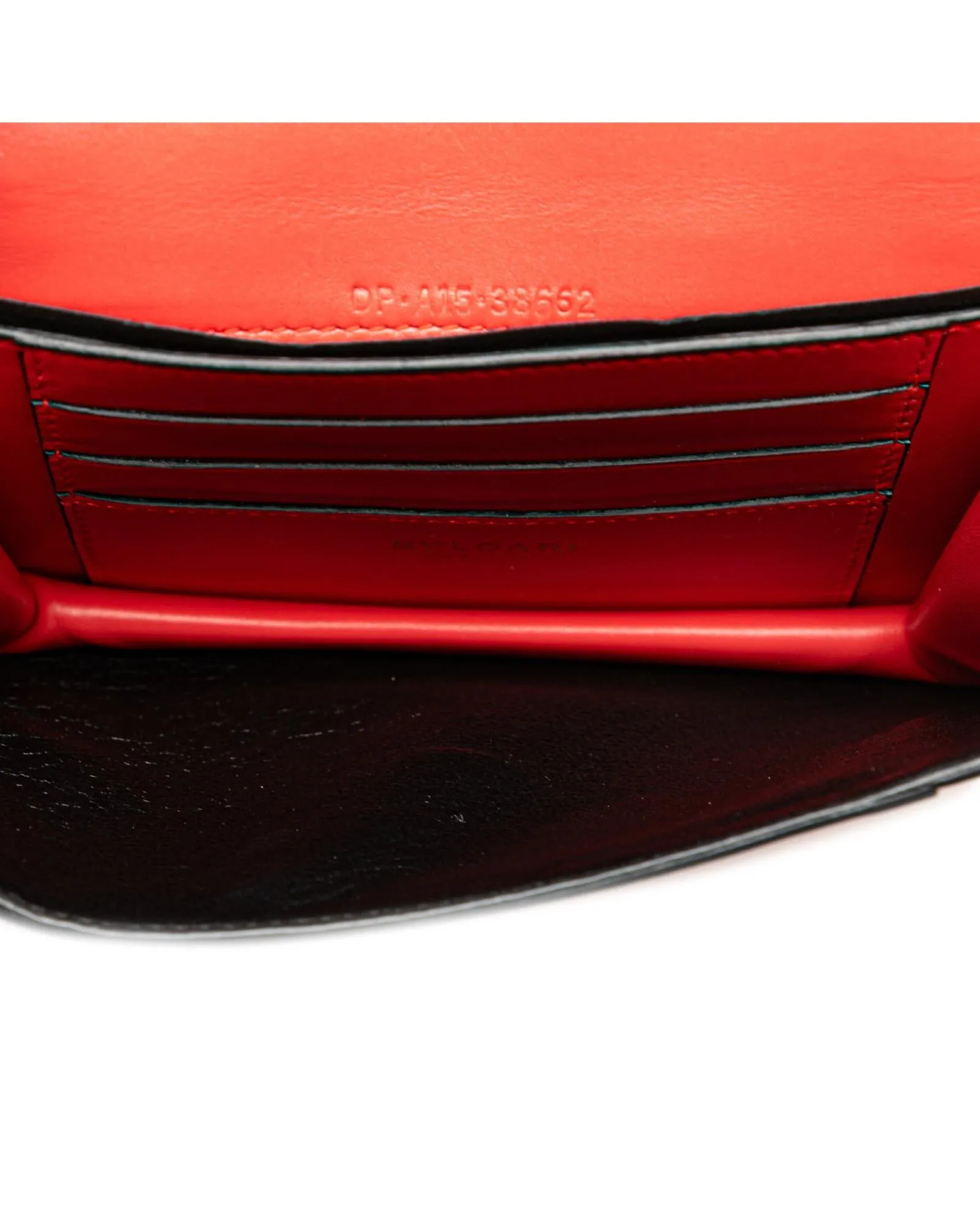 Serpenti Forever Leather Clutch with Chain