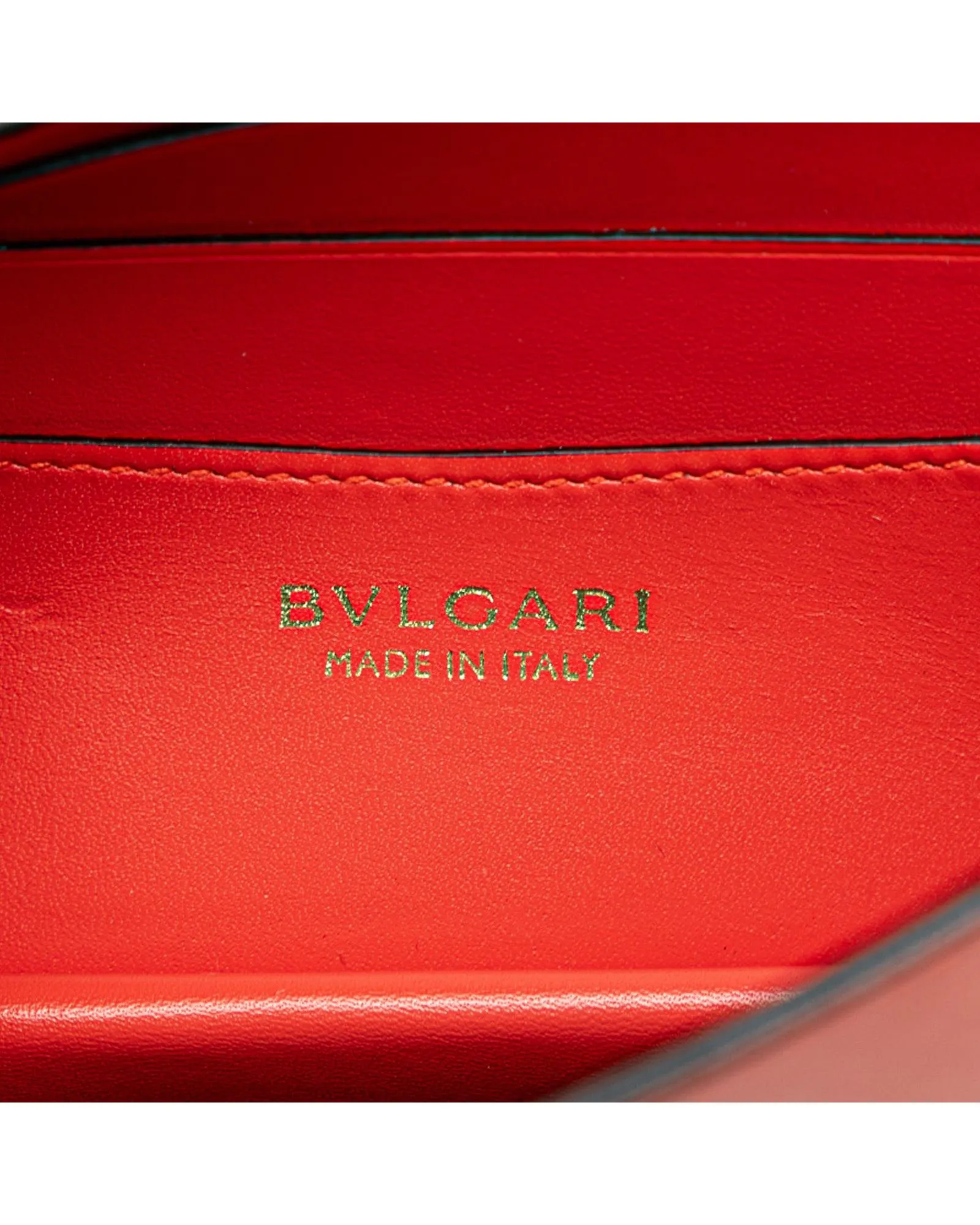 Serpenti Forever Leather Clutch with Chain