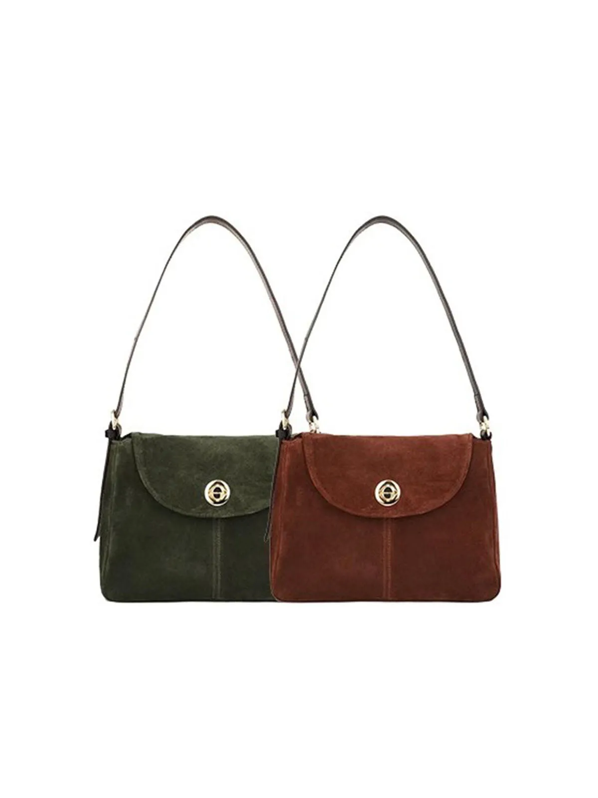 Suede French Casual Shoulder Bag