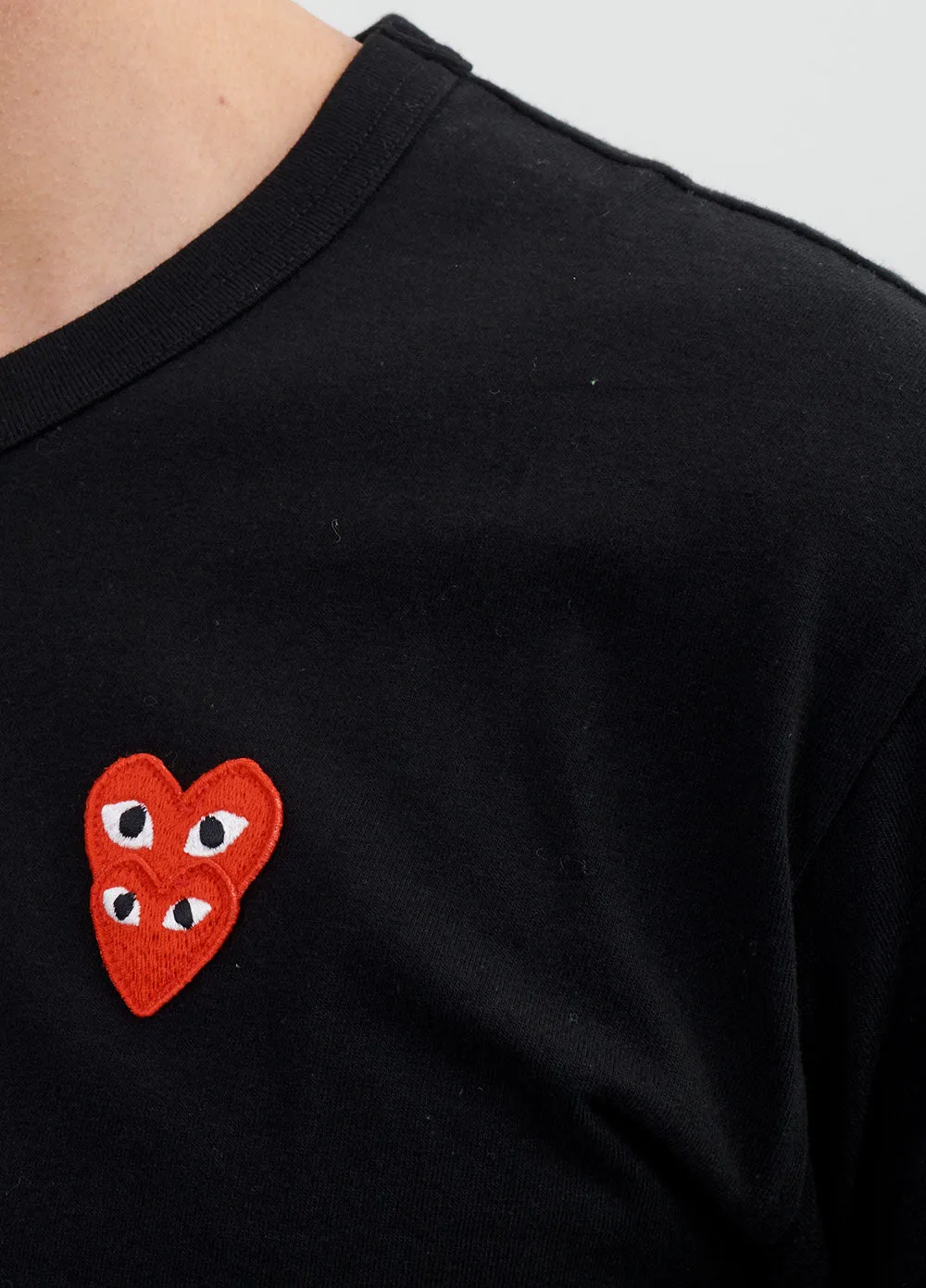T288 Layered Heart T-shirt