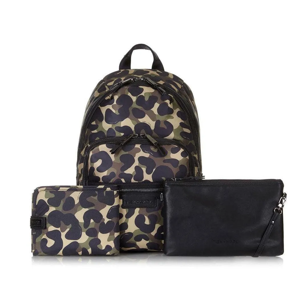 Tiba   Marl Elwood Changing Backpack - Camo
