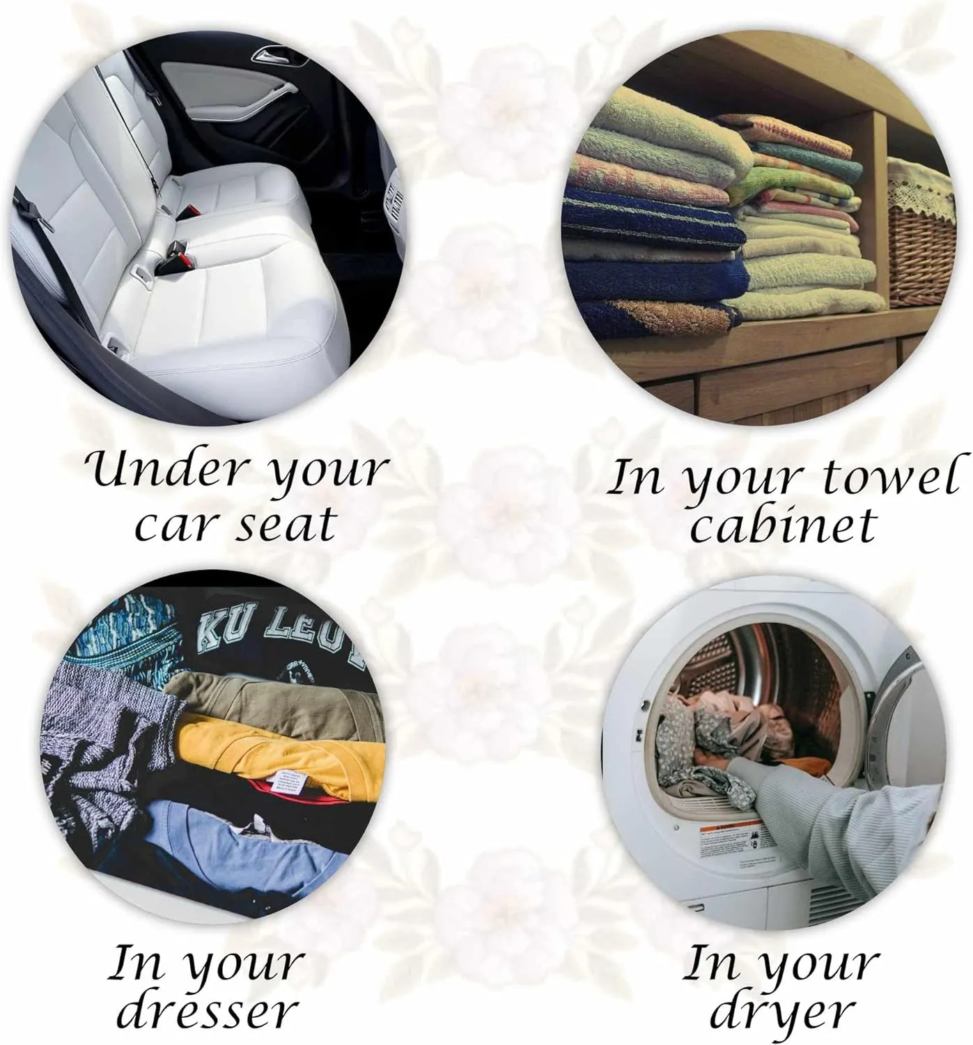 Tyler Candle Entitled Dryer Sachets, 8 Glamorous Reusable Sachets, 2 Pack (4 per Pack) Bundle with Lumintrail Stain Remover Pen, Home Laundry Softener Sheets, Scent for Clean Fabric Detergent Beads