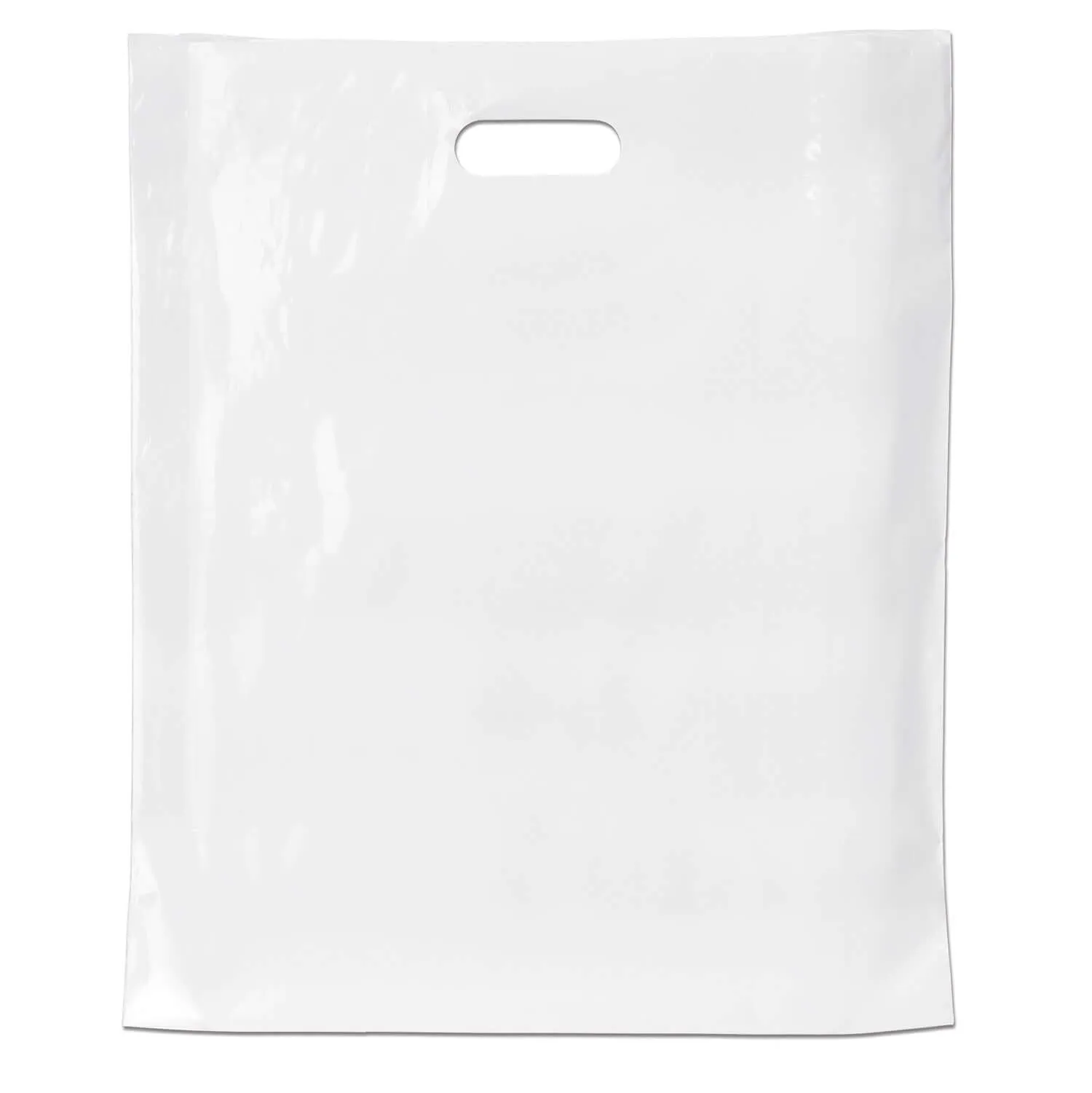 Wholesale 15 x 18 x 4 Digital Full-Color Die Cut Plastic Bag - 9082