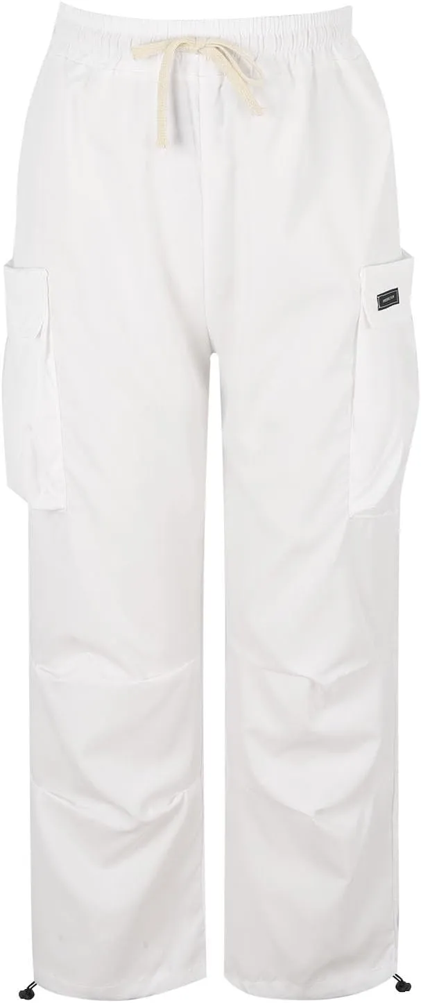Wide Leg Pants for Women Winter Slim Business Palazzo with Pockets High Waisted Elastic Waist