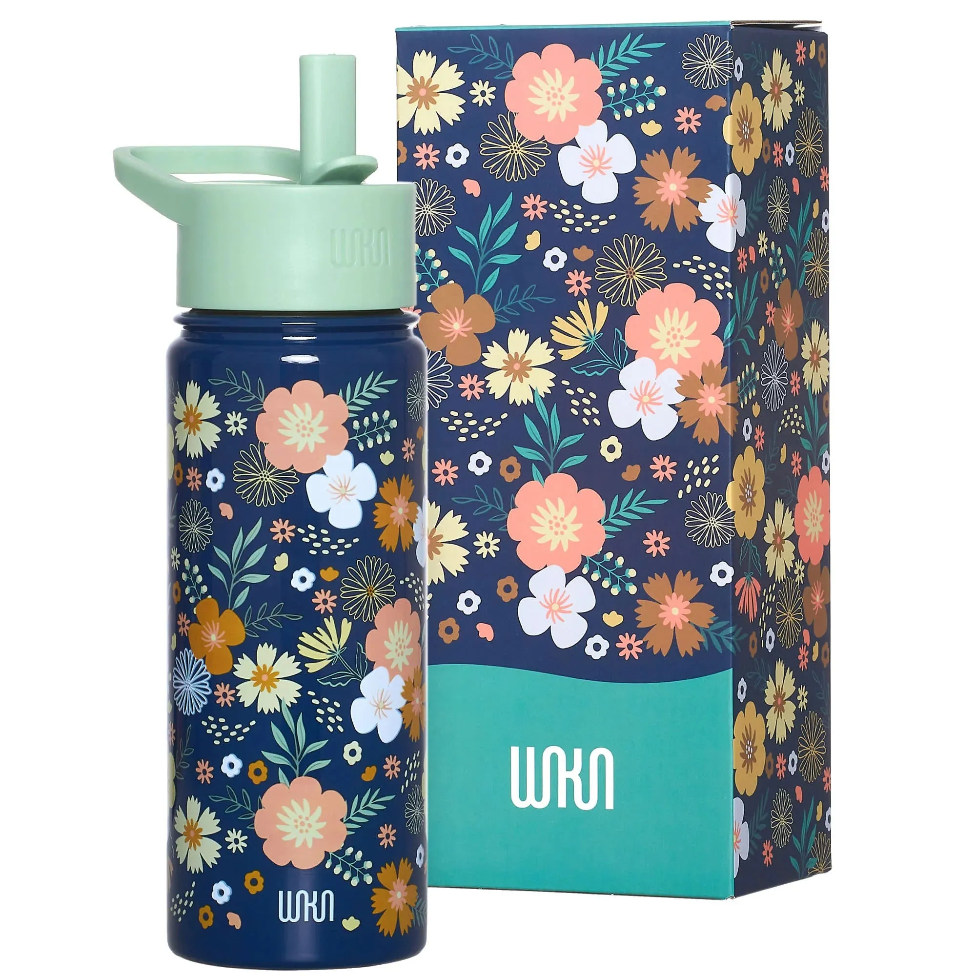 Wildflower Bloom Steel Water Bottle 18 oz (23912)