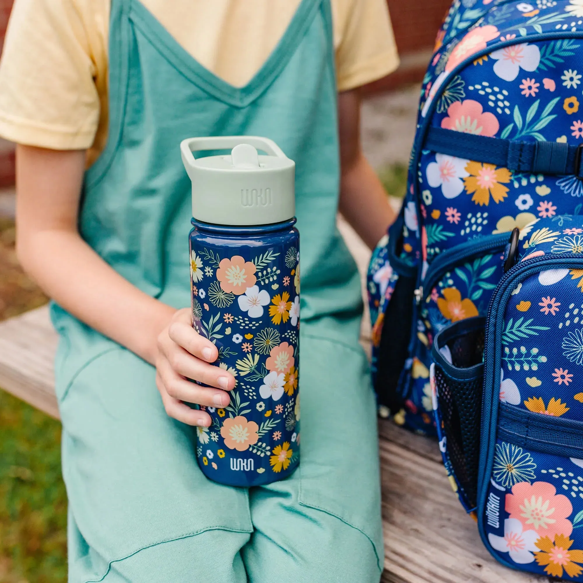 Wildflower Bloom Steel Water Bottle 18 oz (23912)