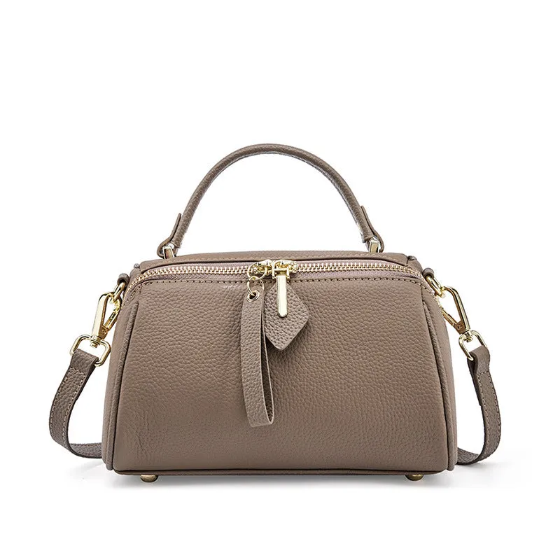 Women Minimalist Casual Leather Purse Shoulder Bag