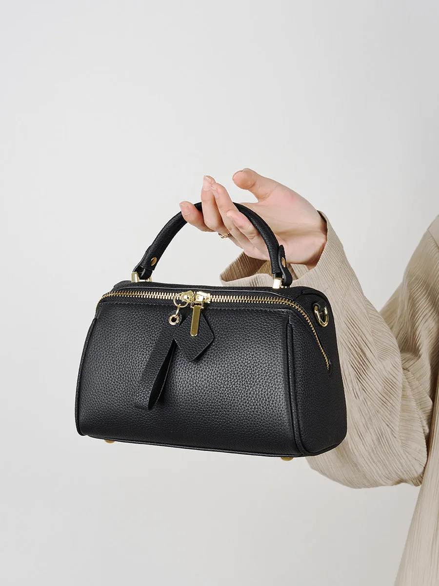 Women Minimalist Casual Leather Purse Shoulder Bag