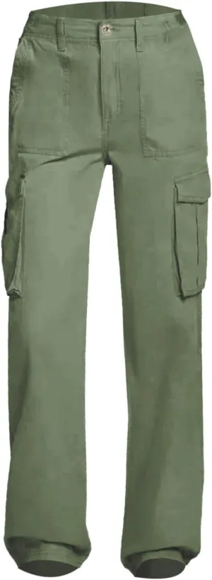 Womens Wide Leg Sweatpants Winter Streetwear Outfits Thermal with Pockets Elastic Waist Fleece Lined